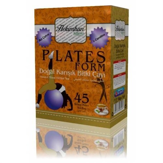 Hekimhan Plates Pilates Forma Bitki Çayı 45 poşet