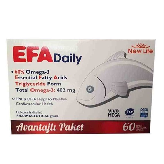 New Life Efa Daily Avantajlı Paket 60 kapsül