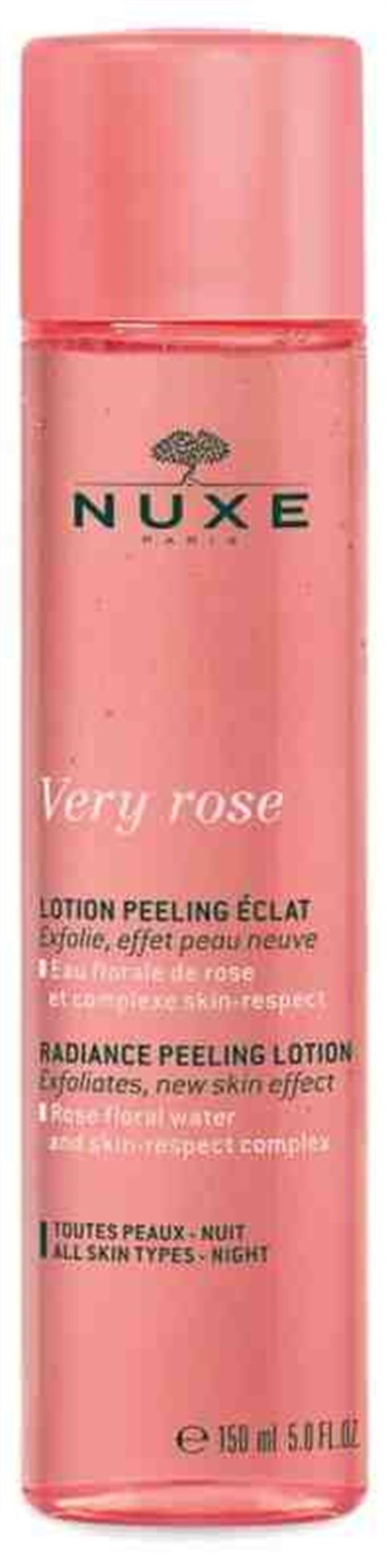 Nuxe Very Rose Rasiance Peeling Lotion Night 150 Ml