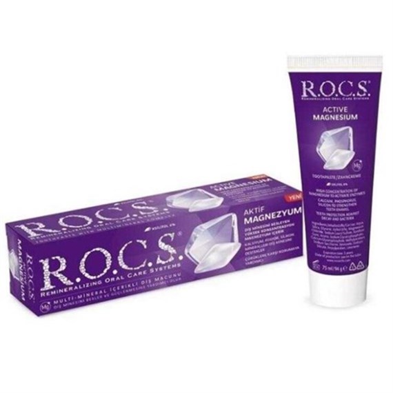 Rocs Multi-Mineral İçeirkli Diş Macunu 75 ml