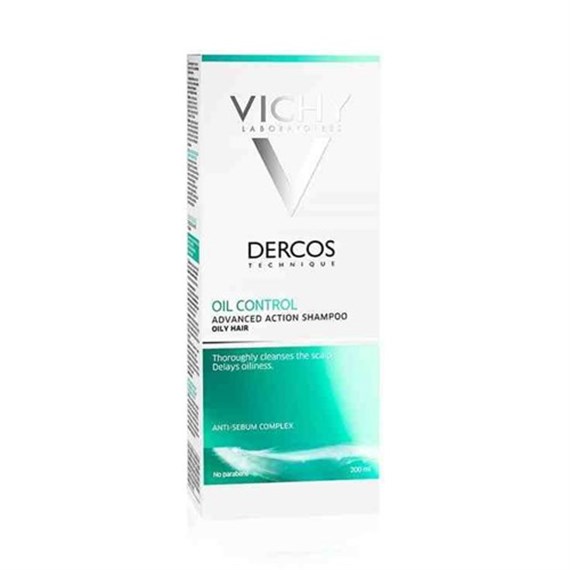 Vıchy Dercos Oıl Control - Yağlanma Karşıtı Şampuan