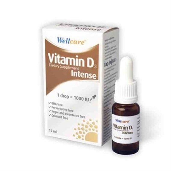 Wellcare Vitamin D3 Intense 1000 IU Sprey 12 ml