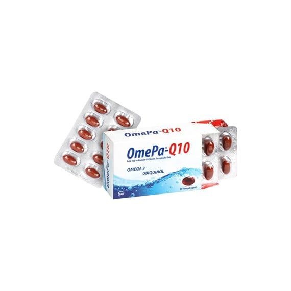 Omepa Q10 Omega 3 Ubiquinol 90 Kapsül-Omepa