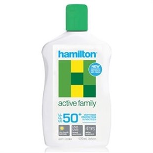 Hamilton Active Family Losyon Spf50+ 125 Ml