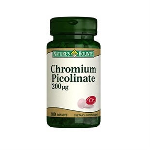 Nature´s Bounty Chromium Picolinate 200 Mcg 100 Tablet