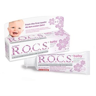 Rocs  Baby 0-3 Yaş Arası Diş Macunu Ihlamur Özlü