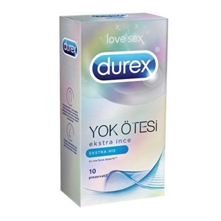 Durex Yok Ötesi Ekstra His 10 Lu Prezervatif