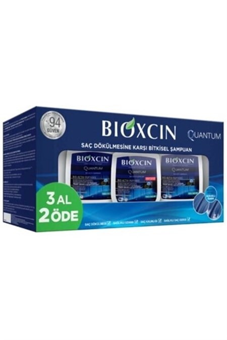 Bioxcin Quantum Bio-Activ Şampuan Kuru/Normal Saçlar İçin 3 Al 2 Öde