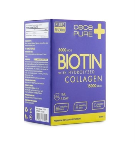 CecePure Biotin 5000 mcg 30 ml