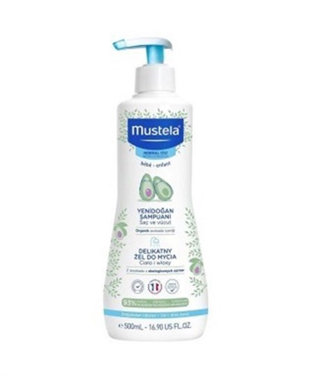 Mustela Gentle Cleansing 500 ml ( Yenidoğan Bebek Saç Ve Vücut Şampuanı )