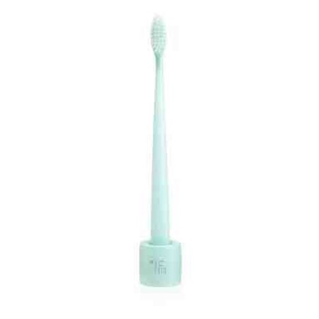 Natural Family Biodegradable Toothbrush & Stand ( Rivermint )