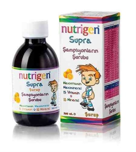Nutrigen Supra Vitamin Mineral Şurup 200 Ml