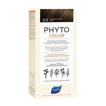 Phyto Phytocolor 5.3 Light Golden Brown Bitkisel Saç Boyası 5.3 Açık Kestane Dore