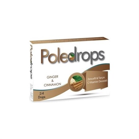 Poledrops Zencefil & Tarçın C Vitaminli Pastil Adet