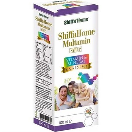 Shiffa Home Multamin Şurup Vitamin ve Mineral Karışımı 100 ml