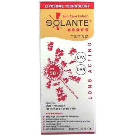 Solante Acnes Spf 50+ Tinted Akneye Karşı Etkili Güneş Koruyucu Losyon