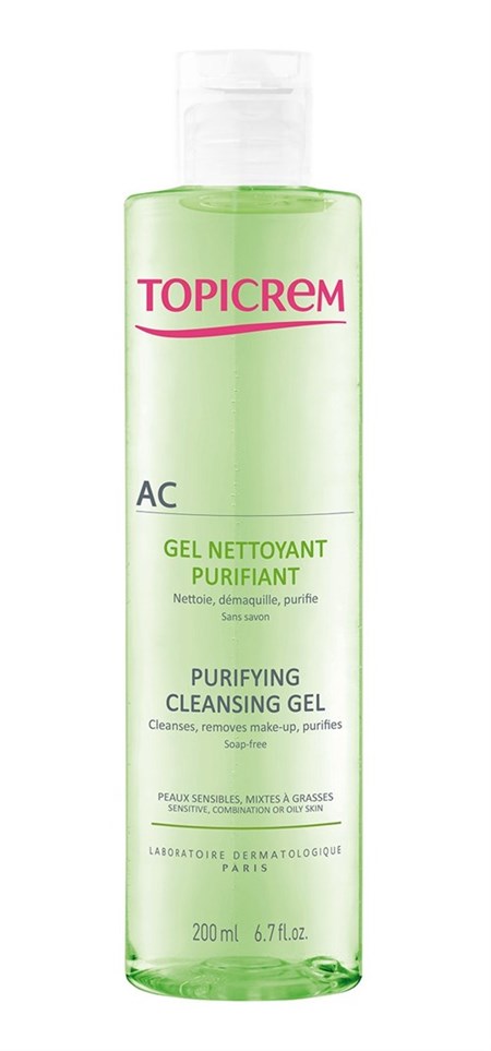 Topicrem Ac Purifying Cleansing Gel 200Ml