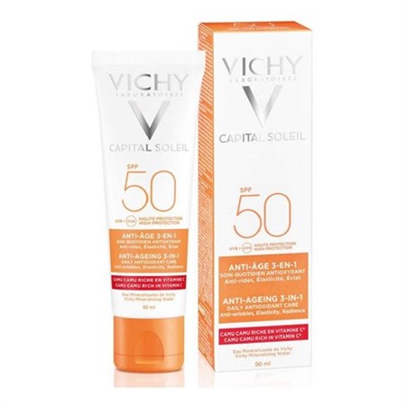 Vichy Ideal Soleil SPF 50 Anti Age Güneş Kremi 50 ml