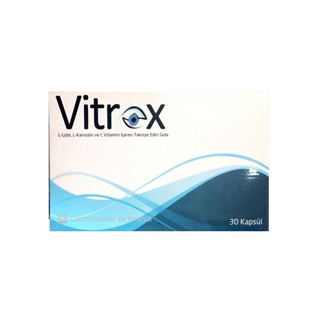 Vitrex C Vitamini Takviye Edici Gıda 30 Kapsül