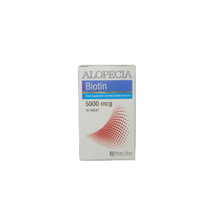 Alopecia Super Potency Biotin 5000 Mcg 60 Tablet - Saç Bakım Tableti-Alopecia