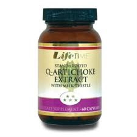 Life Time Q-Artichoke Extract With Milk Tistle 60 Kapsül-Life Time