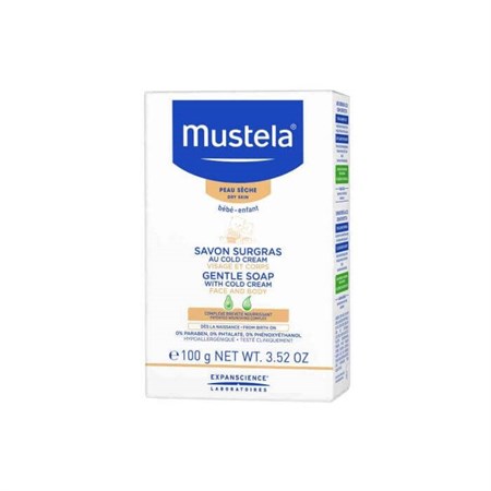 Mustela Gentle Soap With Cold Cream Nutri-Protective 100 Gr-Mustela