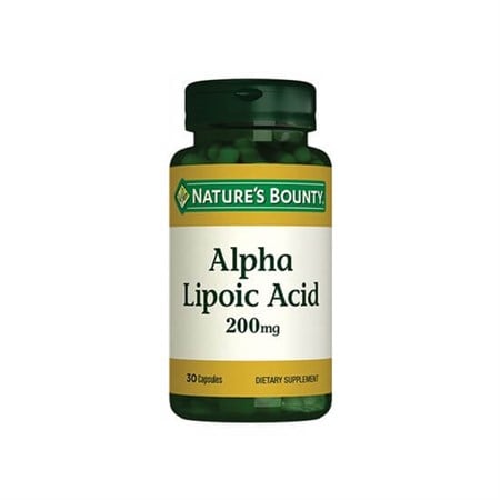 Natures Bounty Alpha Lipoic Acid 200 mg 30 Kapsül