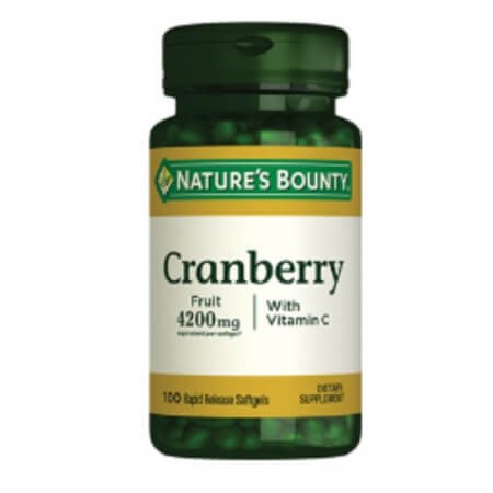 Nature´s Bounty Cranberry Plus Vitamin C 100 Softjel-Natures Bounty