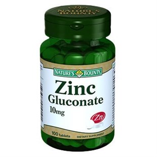 Nature's Bounty Zinc Gluconate 10 mg 100 Tablet-Natures Bounty